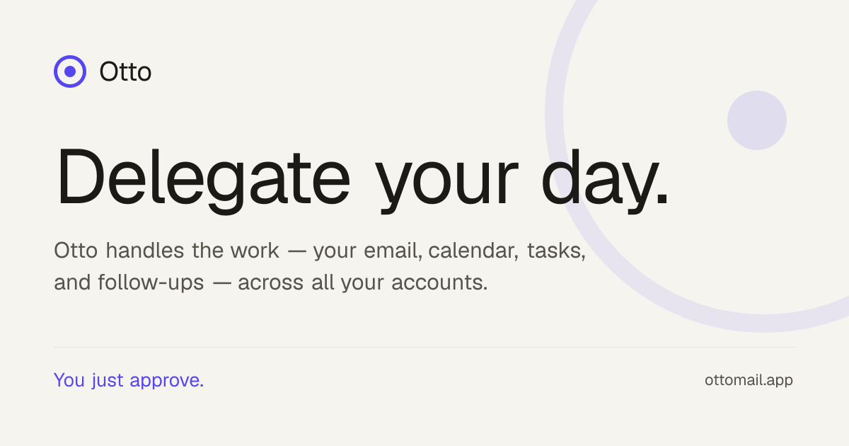 I built an email app where the AI can't send anything unless I approve it